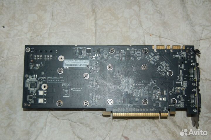 Видеокарта XFX Geforce 9800 gtx+ нерабочая