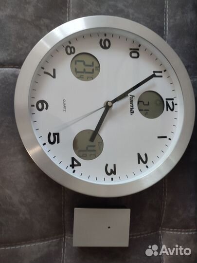 Часы настенные с метеостанцией Hama AG-300