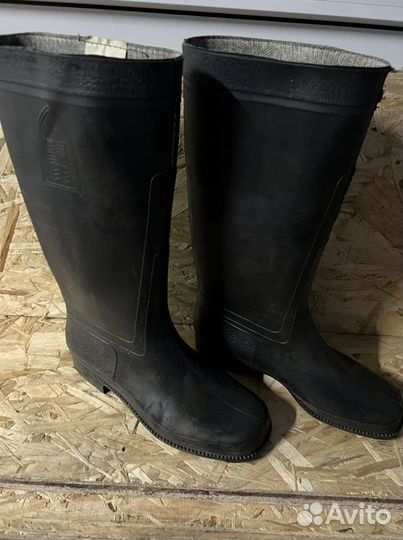 Сапоги резиновые мужские 43