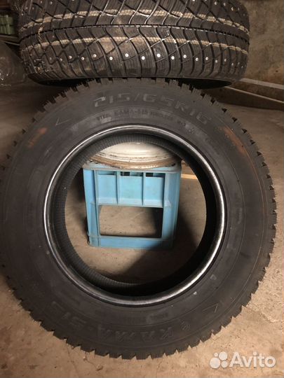 Кама-515. Шипованные 215/65 R 16