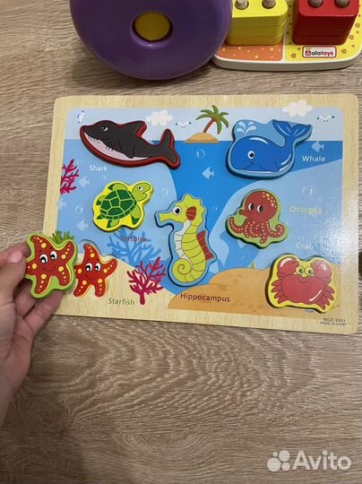 Игрушки развивающие на 1-1,5 года