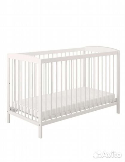 Детская кровать с матрасом бу