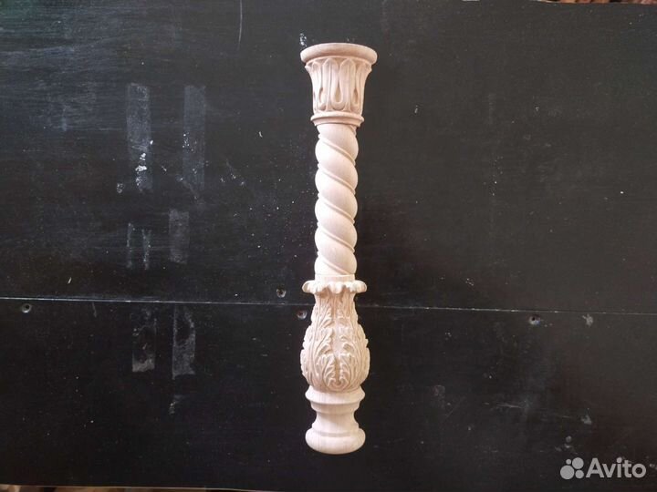 Плоскостная колонна из дуба