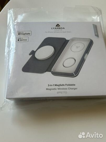 Беспроводное зарядное устройство MagSafe 3 в 1