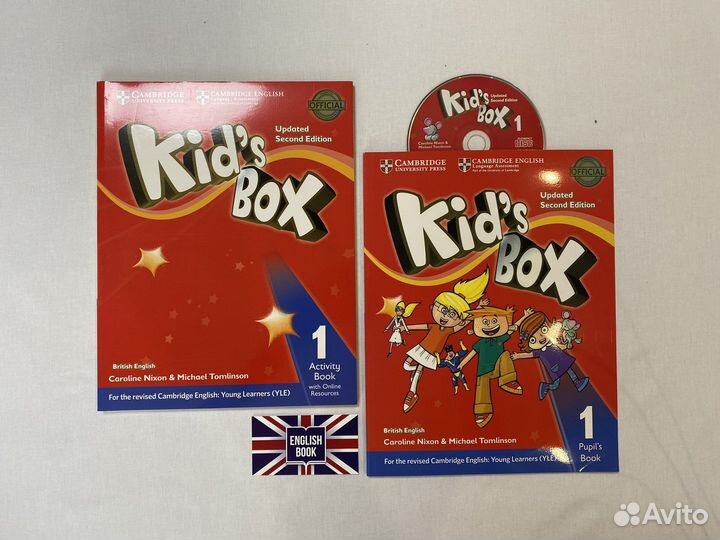 Kids Box 1/ комплект (AB,PB,CD) новый