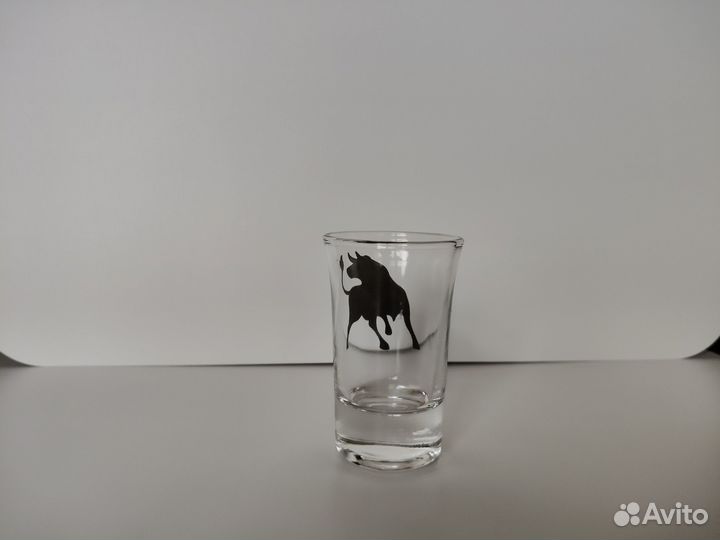 Стопка из Испании с рисунком Бык Коррида