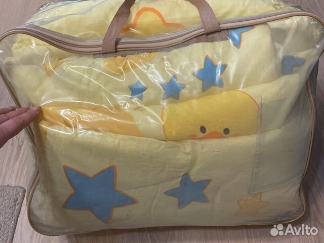 Бортики в детскую кроватку и одеяло