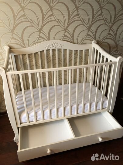 Кроватка Гандылян Моника + держатель д/балдахина