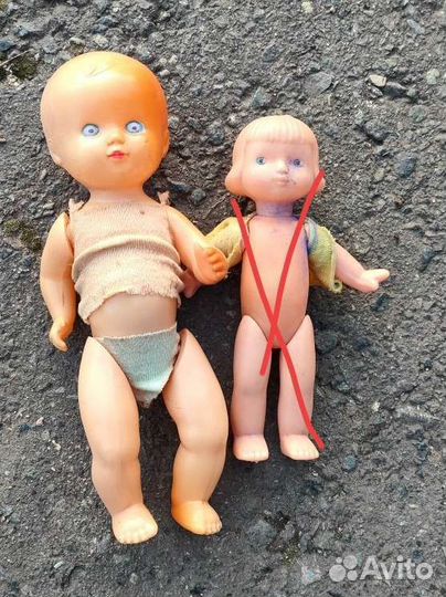 Кукла пупс СССР