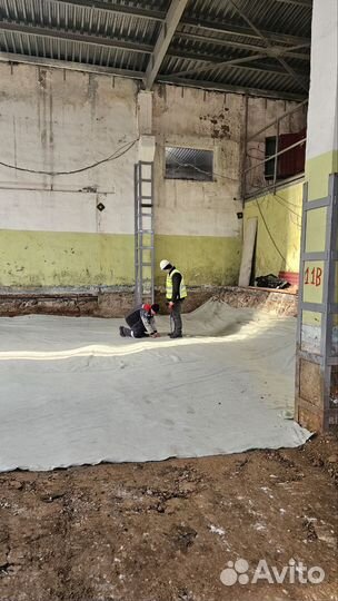 Испытание грунтов (плотности основания)