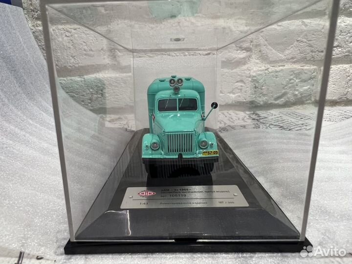 «Ам 3» 1965 г. (автомобиль милицейский, Dip 1/43)