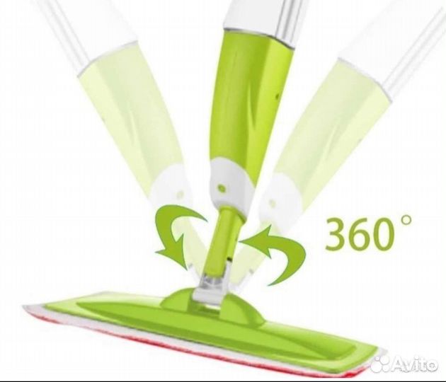 Швабра с распылителем воды (резервуар на 700мл )