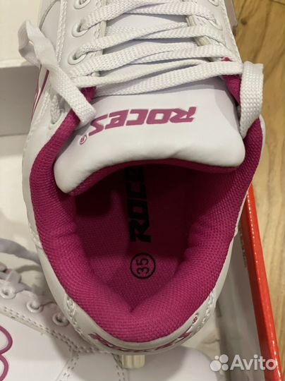 Кроссовки на роликах roces р35