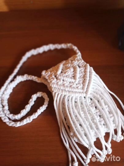 Чехол -макраме для телефона