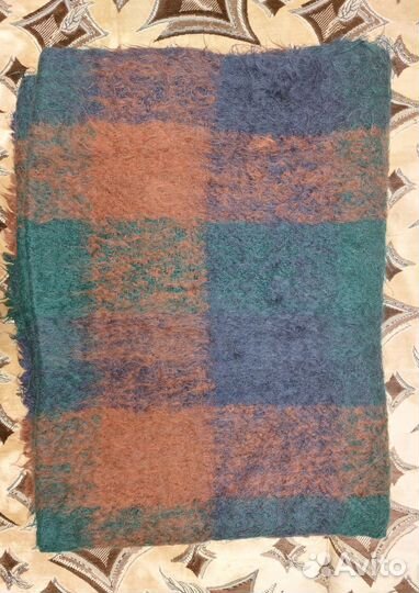 Мохеровый плед