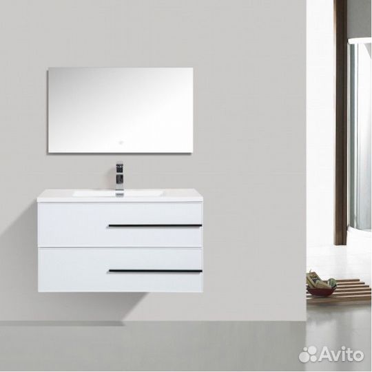 Тумба с раковиной Parly Bella 100