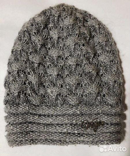 Шапка с шарфом женская