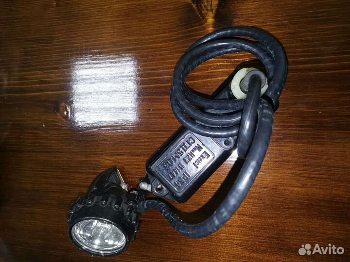 Фонарь шахтерский с держателем и доп. крышкой