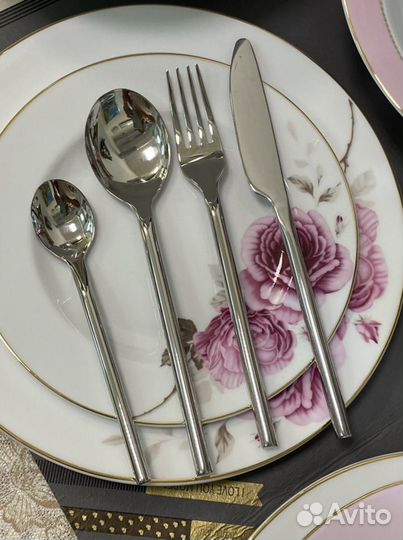 Столовые приборы 24 предмета в стиле Bork