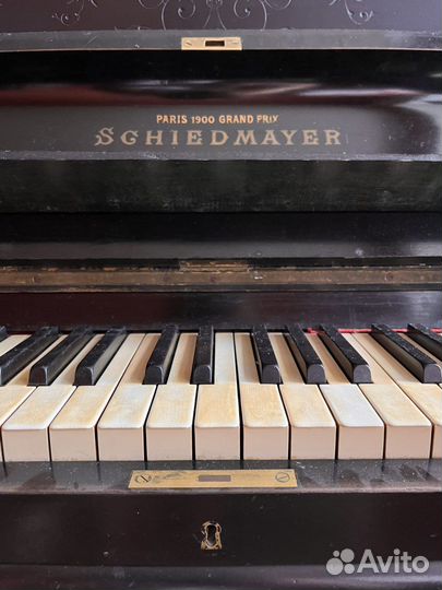 Piano Schiedmayer Paris 1900 Grand Prix