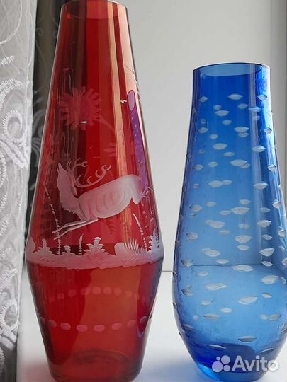 Ваза винтаж резьба чсср, СССР