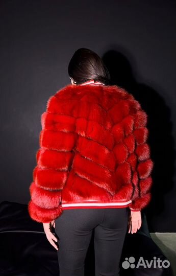 Шуба из куницы