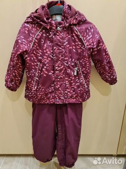 Зимний костюм для девочки reima 98