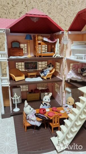 Домик кукольный sylvanian families