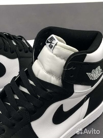 Nike Jordan I Retro Black White (2014) - 010