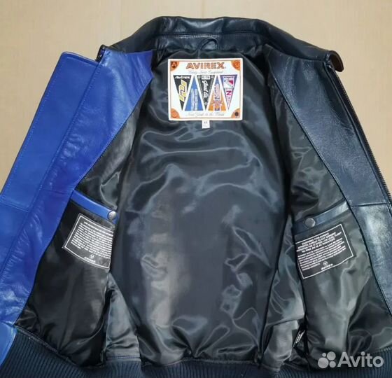 Кожаная куртка Avirex