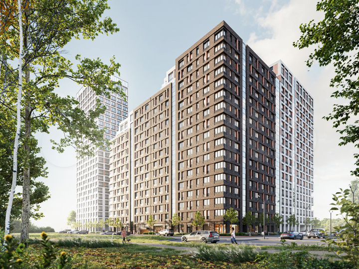 4-к. квартира, 97,5 м², 13/15 эт.