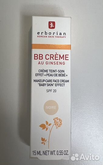 Bb крем erborian ivore