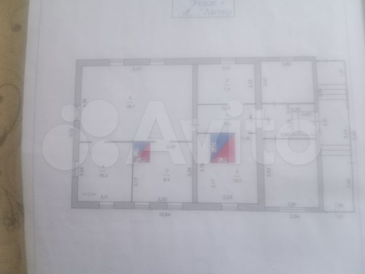 Дом 74 м² на участке 54 сот.