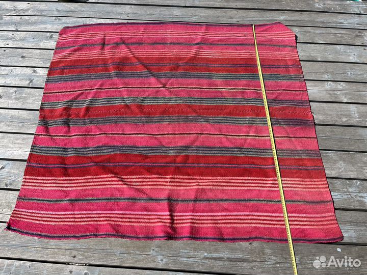Полосатый ковёр (килим) шерсть 140 на 150