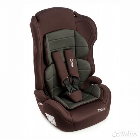 Автокресло Zlatek ZL513 Lux гр.I/II/III, карбон