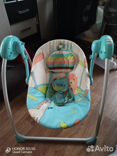 Детские электронные качели