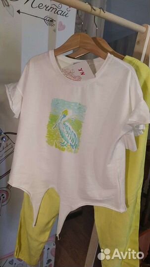 Летний костюм для девочки