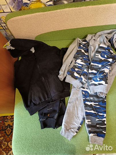 Огромный пакет вещей на мальчика