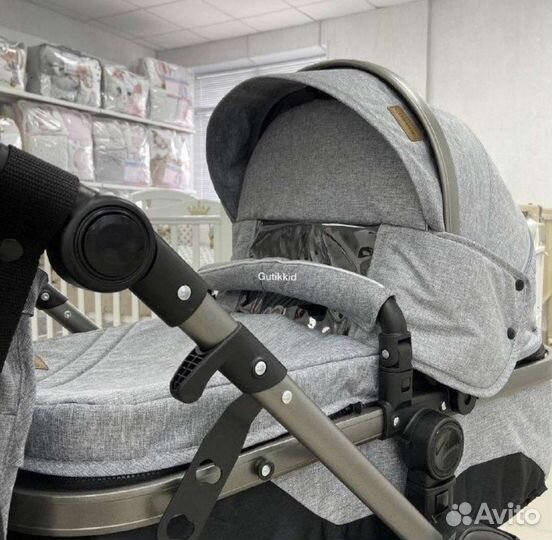 Коляска Новая 3в1 всесезонная (Стильная)