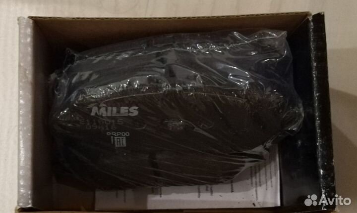 Тормозные колодки miles
