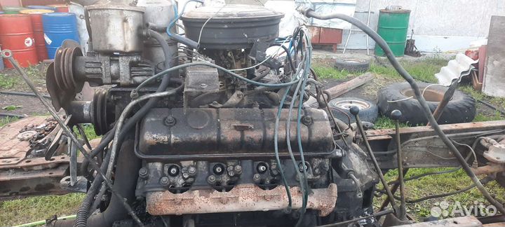 Двигатель газ 66