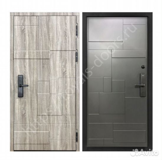 Входная металлическая дверь панель 3D