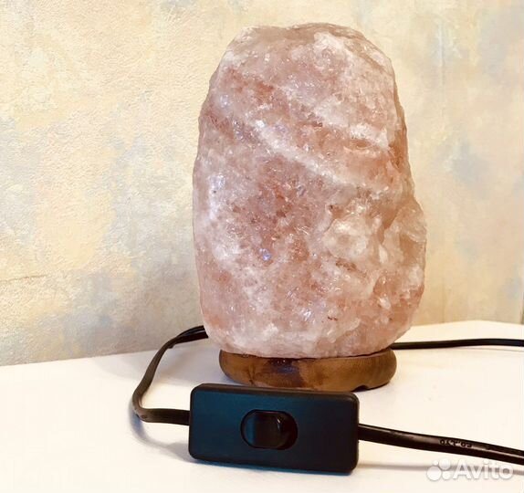 Соляная лампа-ночник, скала 2,5 кг