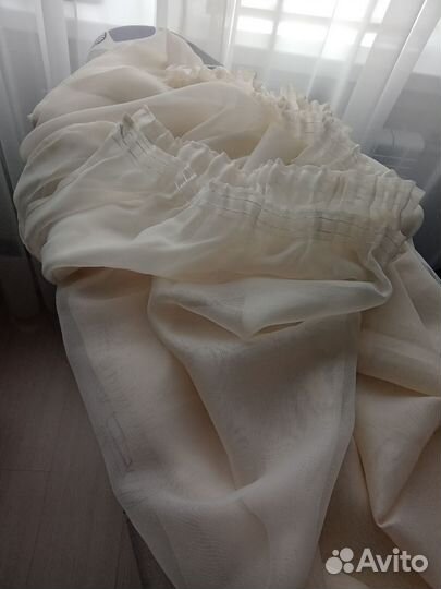 Тюль вуаль 2шт