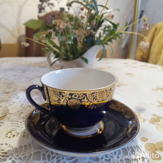 Легендарный кобальтовый чайный сервиз от лфз