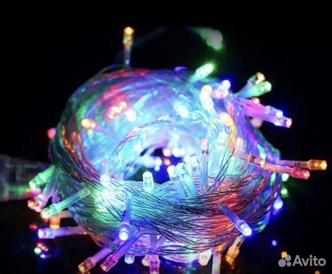 Гирлянда на елку 9 метров