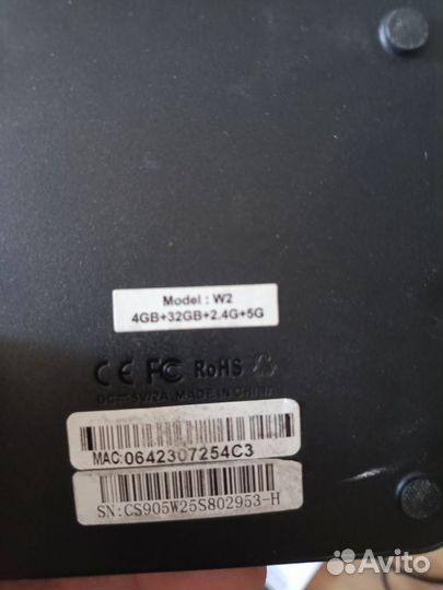 SMART tv приставка tanix w2