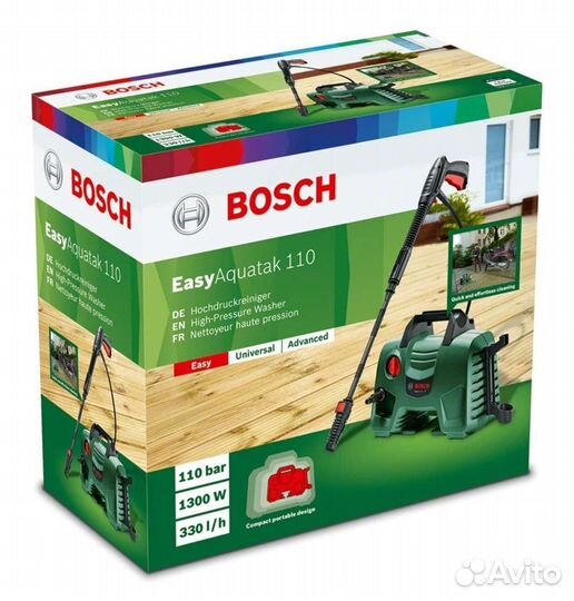 Мойка высокого давления bosch EasyAquatak 110