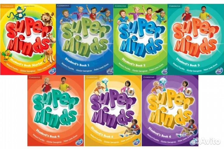 Super Minds,Starter,1,2,3,4,5,6, Новые