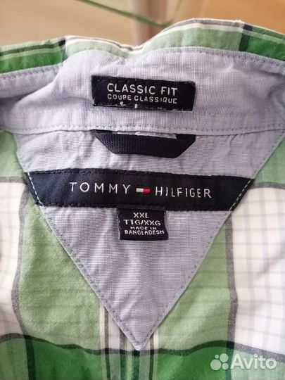 Рубашка мужская tommy hilfiger